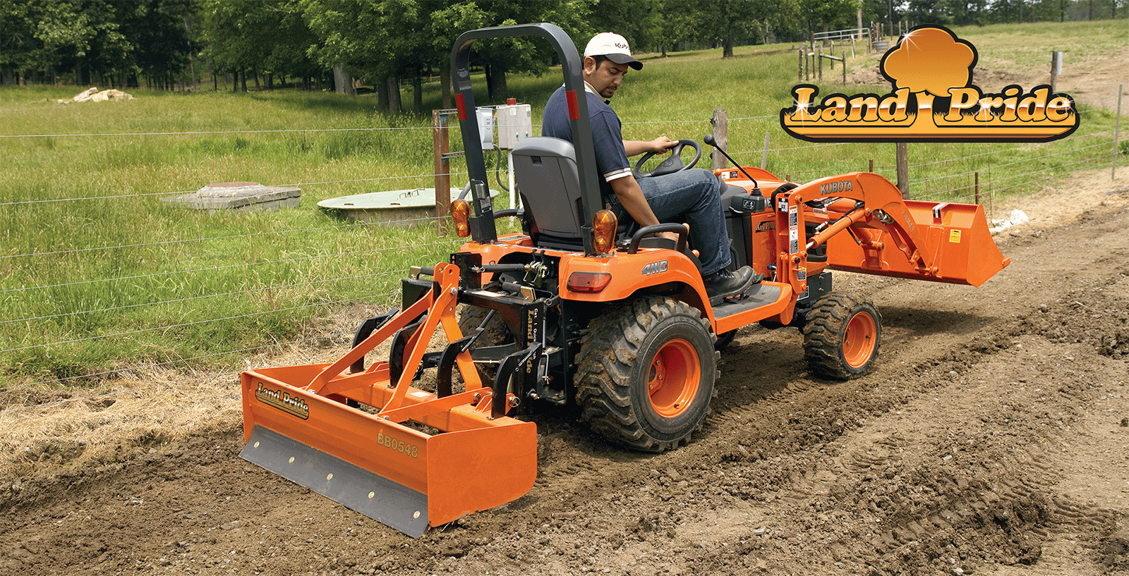 No matter what attachments you need, you’ll never go wrong with Land Pride. That’s a promise.